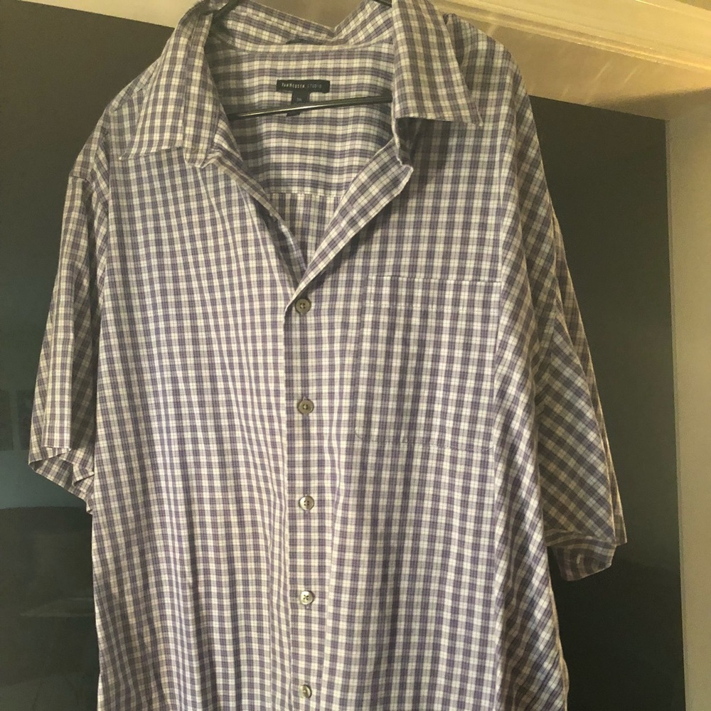 Button down shirt sleeve!